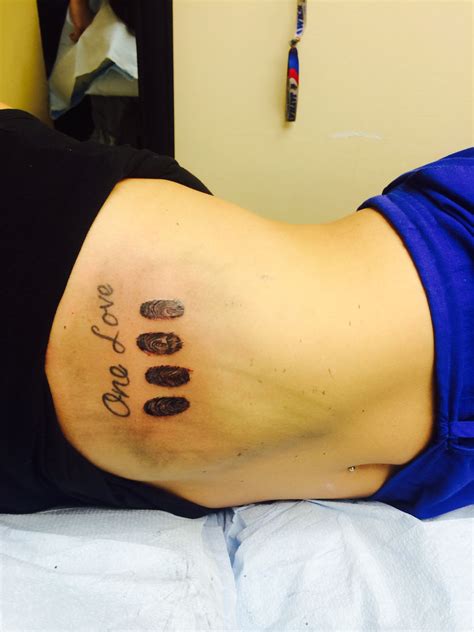 Some tattoo artists charge you on an hourly basis, so this means you could be spending more or less depending on the time taken to complete the tattoo. Fingerprint tattoo … | Fingerprint tattoos, Tattoos, Print ...