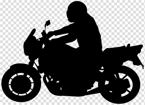 Free Download Motorcycle Silhouette Biker Silhouette Transparent