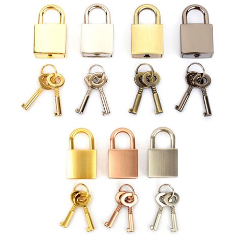 Lock And Keyver3 Round Key Working Lock Mini Lock Small Etsy