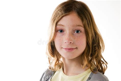 Closeup Of A Pretty Tween Girl Stock Photography Image 18393812