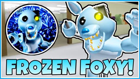 How To Get Frozen Foxy Button” Badge Frozen Foxy Morphskin In Piggy