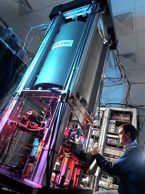 Caesium Clock Photograph By Andrew Brookes National Physical