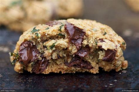 Fresh Mint Chocolate Chip Cookies Recipe