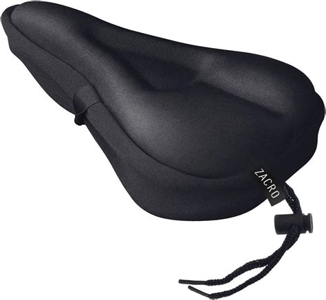 Zacro Waterproof Bicycle Bike Cycling Saddle Cover Gel Seat Indoor Cycle Saddle Cover Pad Seat