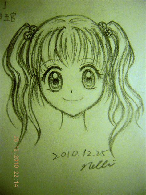 Cute Drawings Anime Easy Anime Drawings Easy Girl Free Download On