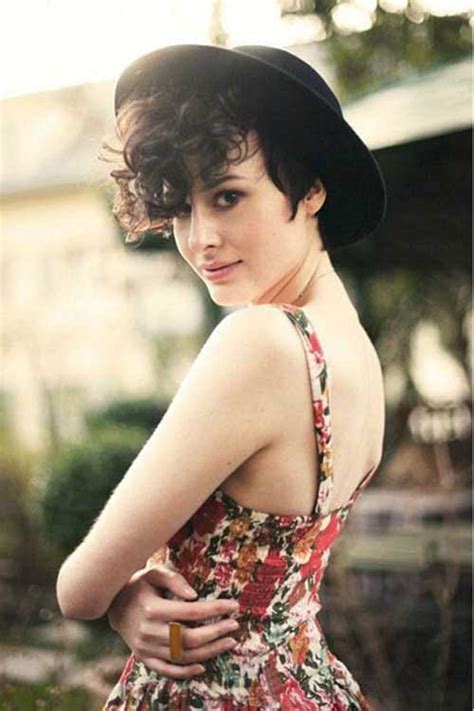 Curly hair and pixie cut can go with together beautifully! 20 Best Pixie Curly Hairstyles | Pixie Cut 2015