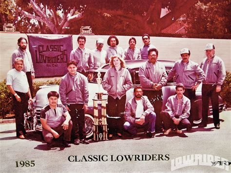 Classic Lowriders Car Club 30th Anniversary Lowrider Magazine