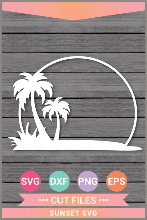 Palm Tree Svg Files For Cricut Palm Tree Silhouette Svg Printable Palm