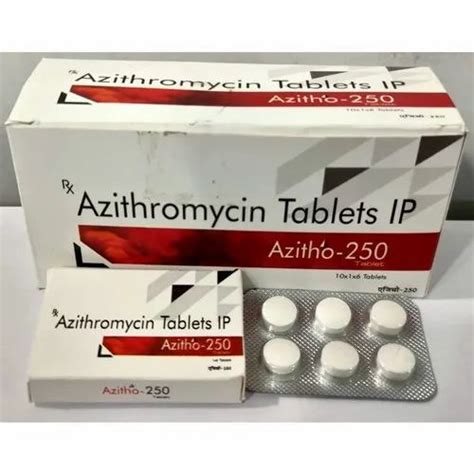 250 Mg Azithromycin Tablets Ip At Rs 690box Azithromycin Tablets In