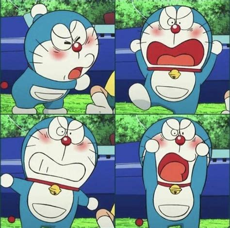 Doraemons Angry Faces 😡😠😖🤬 Doraemon Mèo ú Đang Yêu
