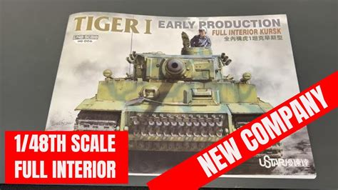 Model Kit Preview Full Interior Tiger I New Company Ustar