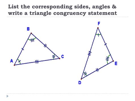 Ppt Corresponding Parts Of Congruent Triangles Cpct Powerpoint