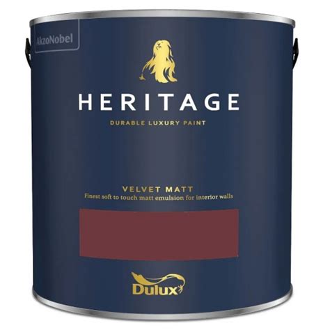 Dulux Heritage Paint Florentine Red Colour Supplies