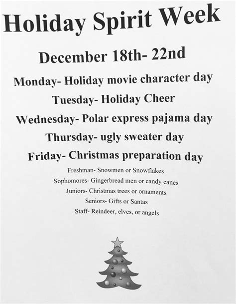 Gather 7 ways to get into the christmas spirit that will be sure to have you dancing with the sugar whether you find it easy or a little more difficult to get into the christmas spirit, i've gathered 7 ways. 10 Wonderful Spirit Week Ideas For High School 2019