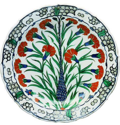 İznik plate Turkish tiles Plates Ceramic tiles