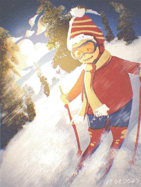 Artstation Go Skiing