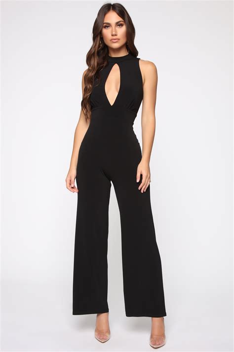 Key To Our Love Jumpsuit Black