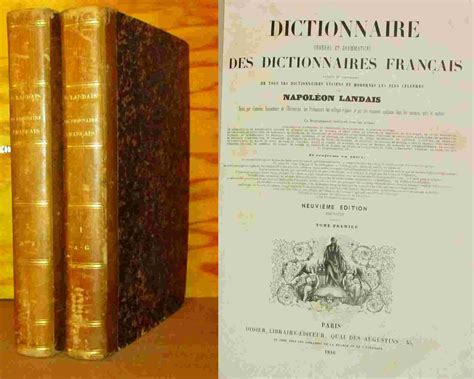 Dictionnaire General Et Grammatical Des Dictionnaires Francais 2