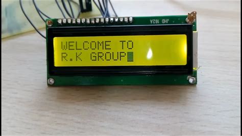 Lcd Interfacing With 8051 Microcontroller