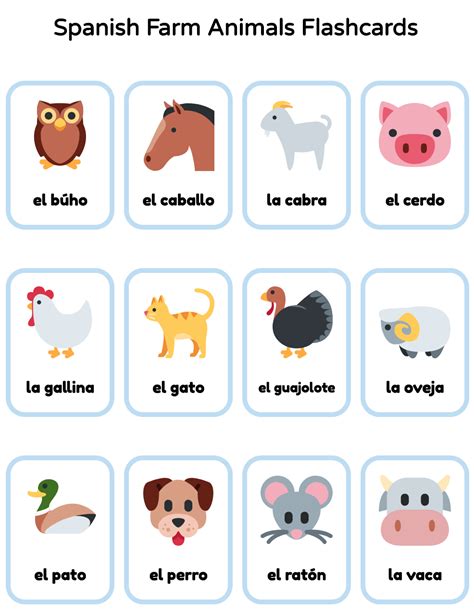 10 Animals In Spanish Worksheet Worksheets Decoomo