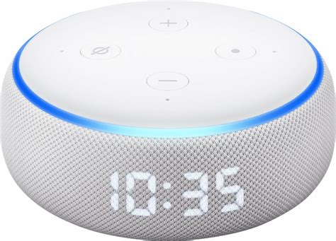 Amazon Echo Dot 3rd Gen With Clock Reviews Techspot