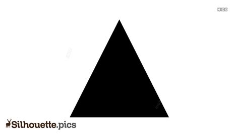 Triangle Silhouette Images Pictures