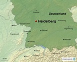 StepMap - Deutschland-Heidelberg - Landkarte für Deutschland