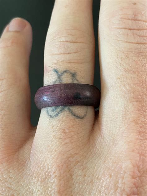 Hand Carved Wooden Rings Etsy