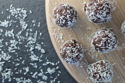 Chocolate Coconut Date Balls Recipe Paleo Dessert Healthy Dessert