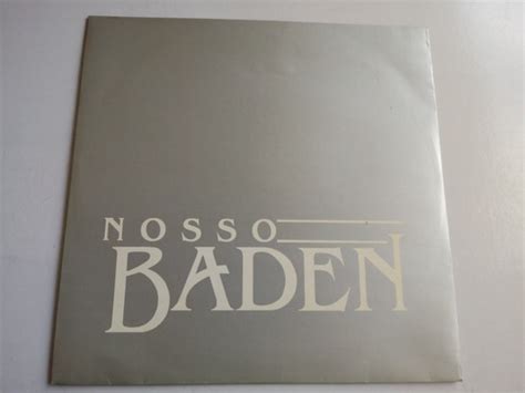 Lp Baden Powell Nosso Baden 1980 Encarte Com Letras Parcelamento Sem