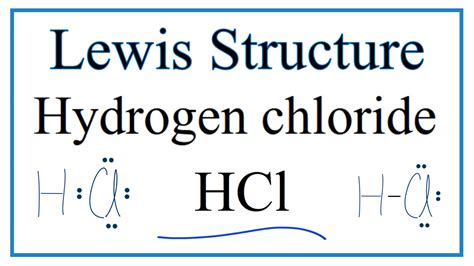 Electron Dot Structure For Hcl
