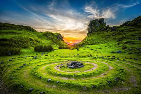 Fairy Glen The Magical Scottish Valley On The Isle Of Sky
