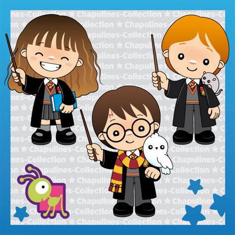 Pegatina Arte Del Personaje De Dibujos Animados De Harry Harry Potter