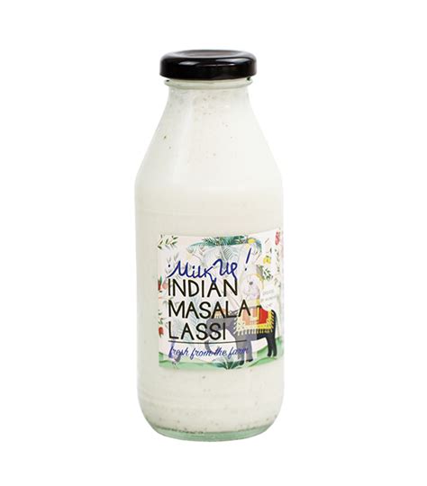 Indian Masala Lassi 340ml Glass Milkup