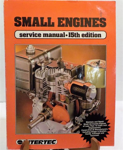 Small Engine Service Repair Manual 15th Edition By Intertec 1986 390