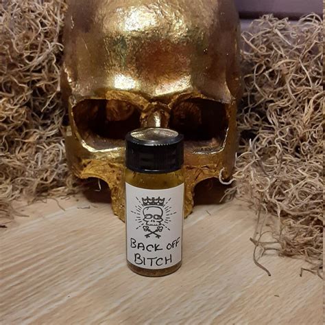 back off bitch banishing conjure intentional oil 10ml 0 3oz etsy