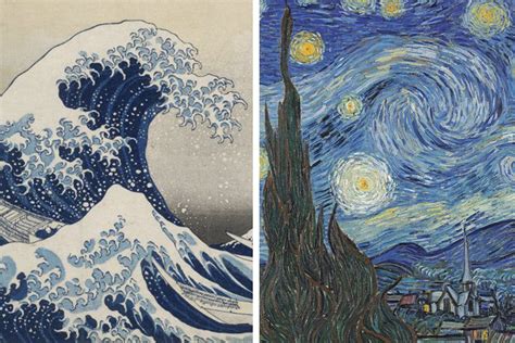 How Van Goghs Starry Night Was Inspired By Hokusais Great Wave