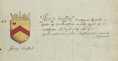 Sir Henry Stafford, 1st Earl of Wiltshire (c.1479 - 1523) - Genealogy