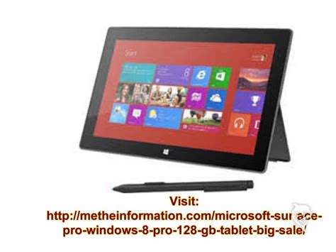 Microsoft Surface Pro Windows 8 Pro 128 Gb Tablet Youtube