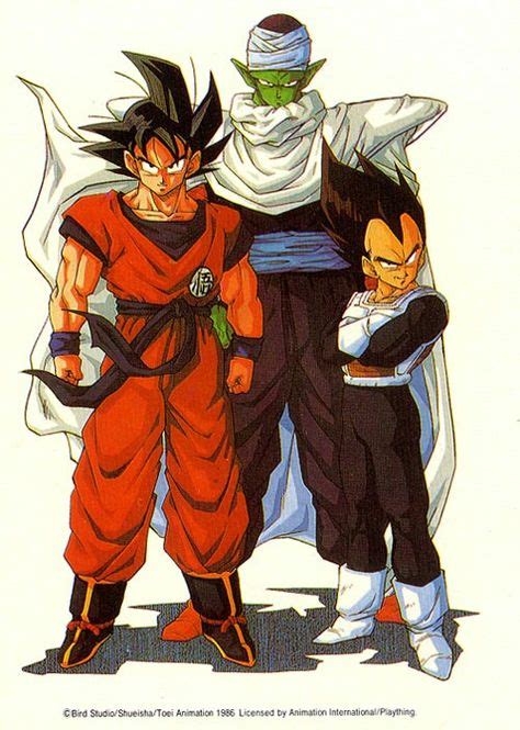 Goku Piccolo And Vegeta Dragon Ball Z Dbz Dragon Ball Z Dragon Ball Y Dragon Ball Gt