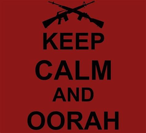 Keep Calm And Oorah Marines Poster By Mindwerkz Oorah Marines