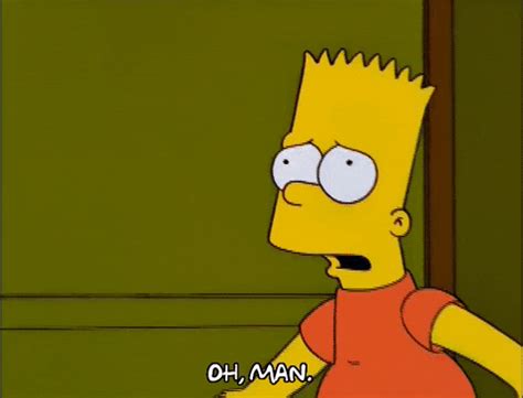 Sad Bart Simpson Gif Find Share On Giphy