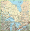 Ontario road map | Ontario map, Map, Ontario