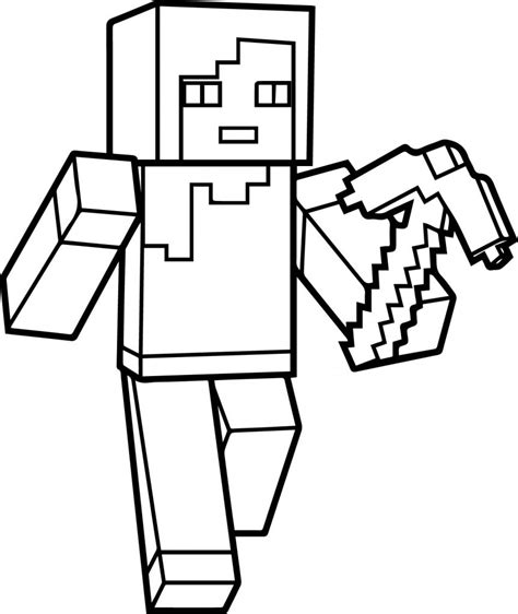 Find more minecraft steve coloring page pictures from our search. Minecraft Coloring Pages - Best Coloring Pages For Kids