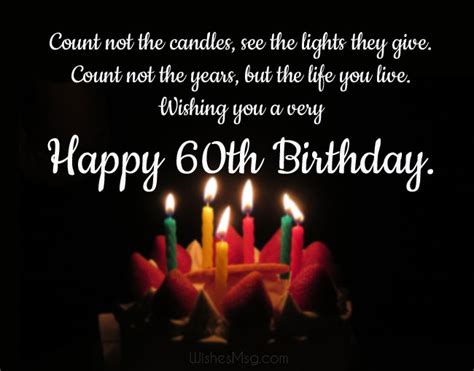 60th Birthday Wishes Happy 60th Birthday Messages Wishesmsg