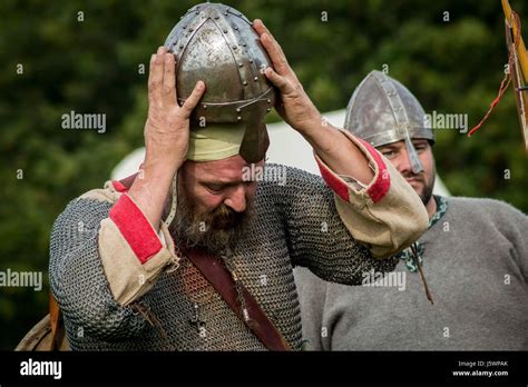 Battle Of Hastings Historic Annual Re Enactment In East Sussex Uk