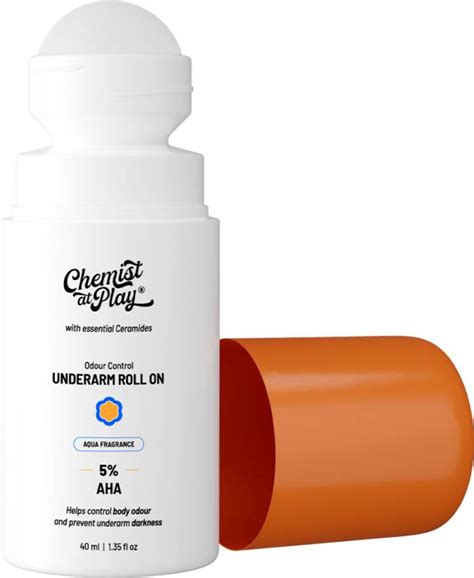 Chemist At Play Underarm Roll On Whitens And Brightens Skin Prevents