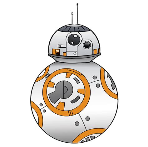 Star Wars Bb8 Clipart Star Wars Bb8 Cartoon Hd Png Download Clip