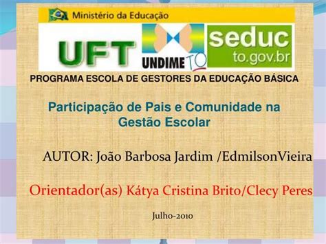 PPT na Gestão Escolar PowerPoint Presentation free download ID 954109