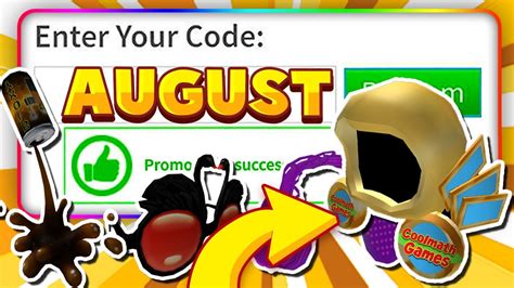 All New Working Roblox Promo Codes August 2020 New Upcoming Promo